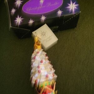 Christopher Radko Colorful Holiday Tree Ornament